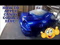 HOW TO APPLY CANDY COBALT BLUE