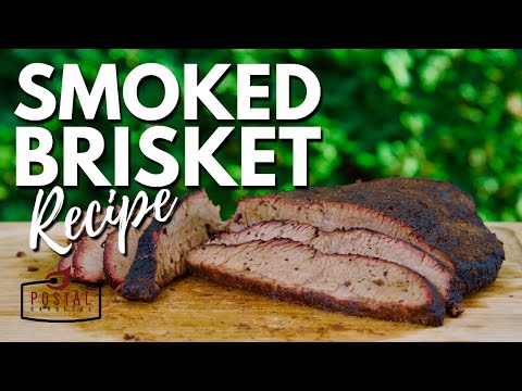How To Smoke A Brisket Flat - Smoked Brisket On A...