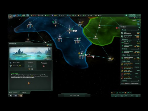 [CZ] Stellaris - linux gameplay