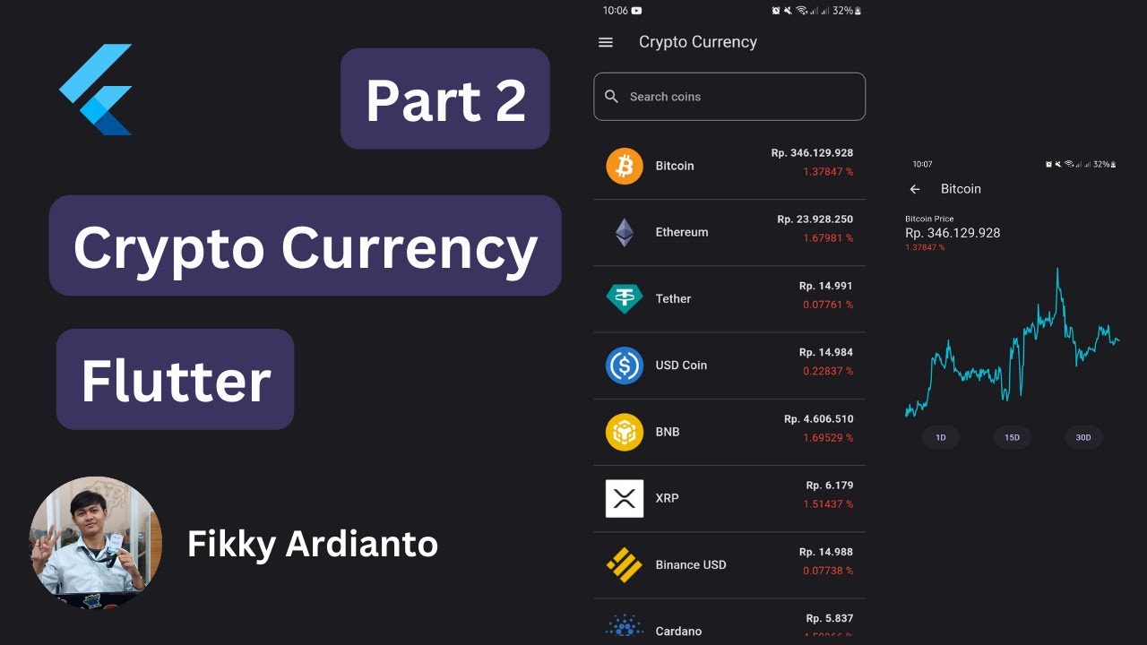 Crypto Currency App Part 2 - Flutter Tutorial