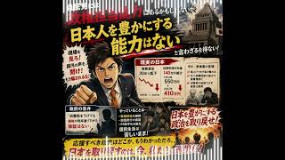 自民党には政権担当能力はあるかもしれないが、 日本人を豊かにする能力はないと言わざるを得ない