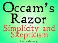 Occam's Razor (and why you should be skeptical ...