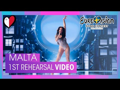 🎥 SNIPPET 🇲🇹 1st Rehearsal - Sarah Bonnici - Loop @ Malta Eurovision 2024