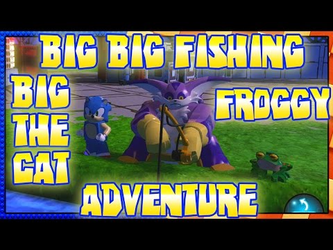 ABM: Lego Dimensions Sonic Level Pack: Big Big Fishing Adventure Big The Cat Froggy