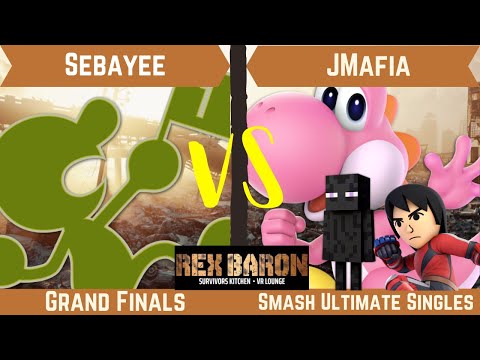 Rex Baron 9 Grand Finals - sebayee (Mr. Game & Watch) Vs. JMafia (Yoshi, R.O.B., Mii Brawler, Steve)