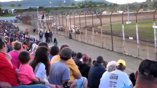 preview picture of video 'Portsmouth Raceway Park Hotlaps & Heats 6-14-2014'