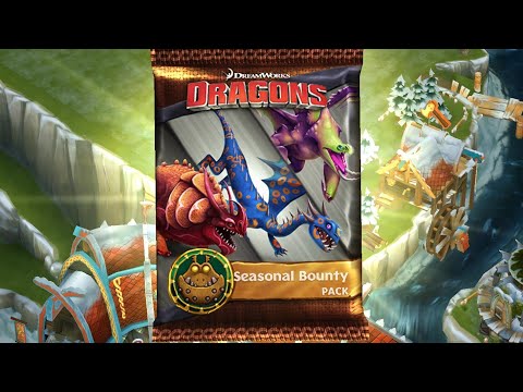 THE NEW SEASONAL BOUNTY PACK - Dragons: Rise of Berk