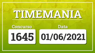 Capa de TIMEMANIA 1645