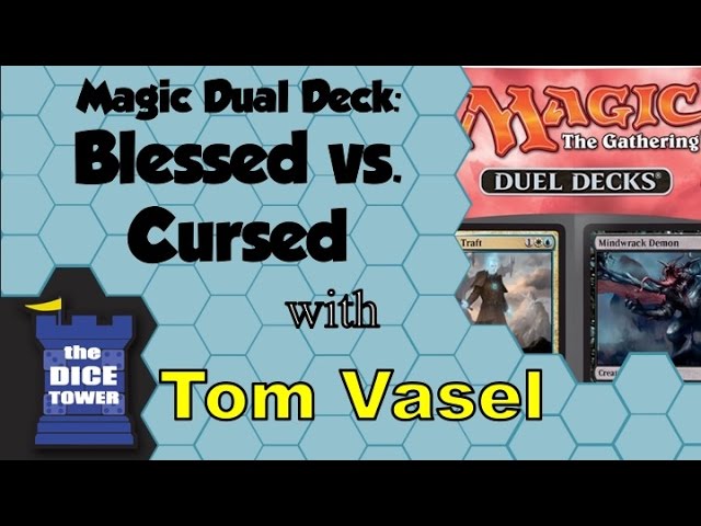 Vídeo relacionado con Magic The Gathering MTG Duel Decks: Blessed vs Cursed - Pre-Order Ships February 26 by