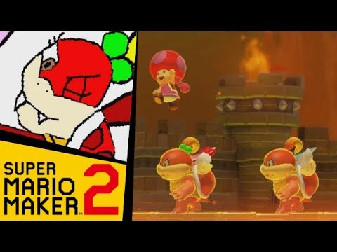 Pom Pom Is Looking Kinda Nice 👀  | Super Mario Maker 2