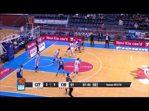 ABA Liga 2015/16, Round 12 match: Crvena zvezda Telekom - Cibona (30.11.2015)