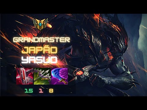 YASUO VS KAISA BOT GRANDMASTER SOLOQ JP PATCH 11.10 REPLAY