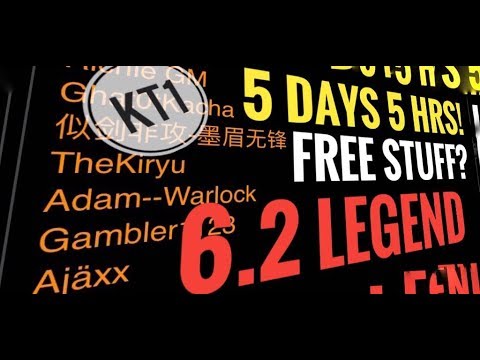 5 Days 5 Hrs Makes 62nd in 6.2 Legends Times - Pathetic Fail Of Kabam?!