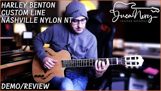 Video thumbnail for Harley Benton Custom Line Nashville Nylon NT - DEMO/REVIEW by Juca Nery