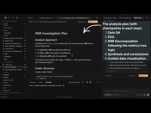 Explaining WHY questions with an AI Powered Metrics Tree