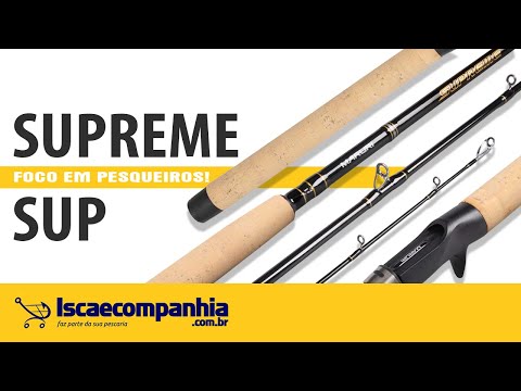 Vídeo Vara Maruri Supreme SUP C701 XH F 20-40LB 7`0 (2,10m) - Carretilha - Pesqueiro