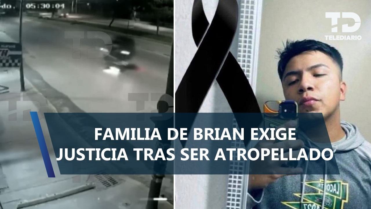Brian, joven embestido en Coacalco, iba camino a festejar el Día del Padre; piden justicia