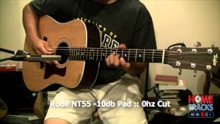 Video thumbnail for Rode NT55 Condenser Mic Unboxing & Test by HomeTracks