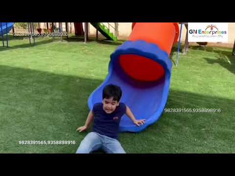 Playground equipment installation by G.N. Enterprises