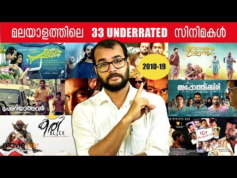 33 UNDERRATED Malayalam Movies 2010-19 | ഇതില്‍ ഏതൊക്കെ സിനിമകൾ നിങ്ങൾ കണ്ടിട്ടുണ്ട്? 