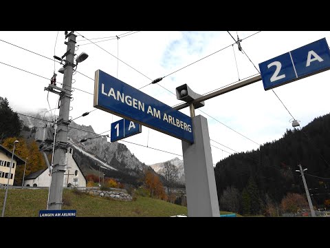 🏔️Arlbergbahn: Bahnverkehr in Langen am Arlberg, Railjet & Güterzüge zw. Bludenz & Innsbruck