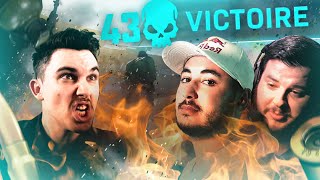 Destruction de pangolins avec gotaga et lowan sur warzone ★ top1 victory warzone 43kills