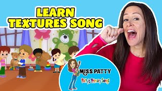 Textures Children's Song | Five Senses Song for children | Patty Shukla