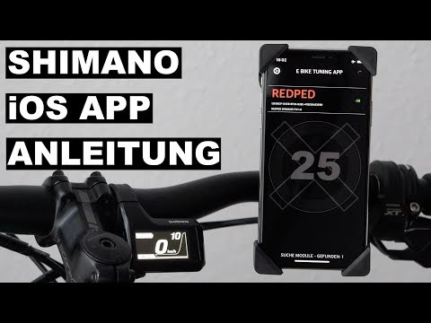RedPed für Shimano iOS Anleitung