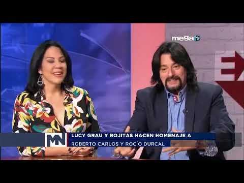 Lucy Grau y Rojitas en Mega TV (Programa "En exclusiva con Eli)