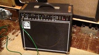 Video thumbnail for Ampeg AX-70 Tube Solid State Hybrid Amp Repair by The Guitologist