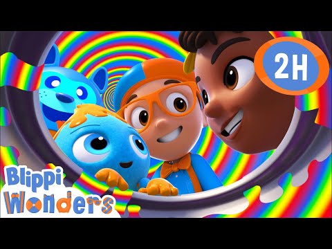 Frost and Found - A Curiously Chilly Mystery! | Blippi Wonders | Preschool Learning | Moonbug Kids