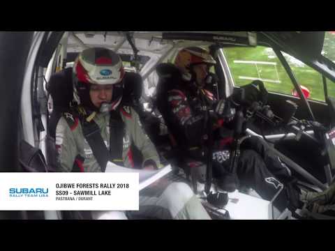 SRTUSA | Onboard | Travis Pastrana | Ojibwe Forests Rally 2018 | SS9