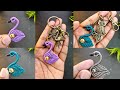DIY Handmade Macrame Bird Swan Keychain