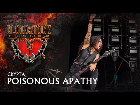 💀 CRYPTA’s Fierce Performance of "Poisonous Apathy" Steals the Show at Bloodstock 💀