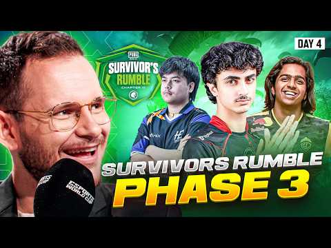 [ENG] SURVIVOR'S RUMBLE | Phase 3 | Day 4 | Watch Party
