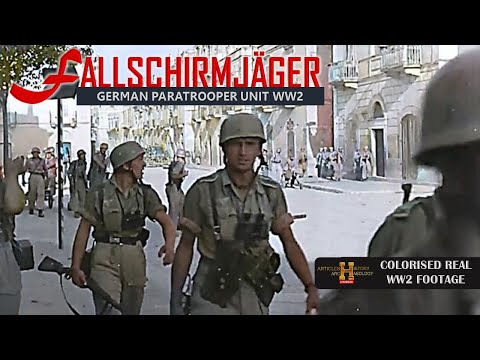 FALLSCHIRMJÄGER  -  GERMAN PARATROOPER UNIT WW2