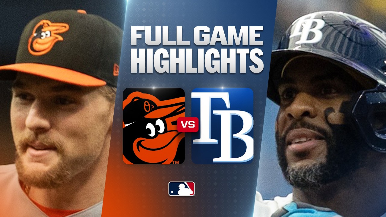 ORIOLES vs. RAYS: Official Full Game Highlights (August 17) | 2026 MLB Season