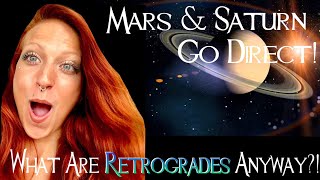 preview picture of video 'What Are RETROGRADES Anyway? Mars and Saturn Retrograde 2018! They  Now Moving Direct!'