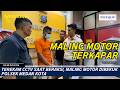 Terekam CCTV Saat Beraksi, Maling Motor Dibekuk Polsek Medan Kota