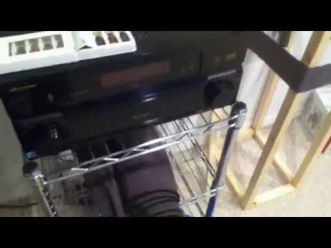 Home Theater Build part 7    (4 of 6 columns completed)