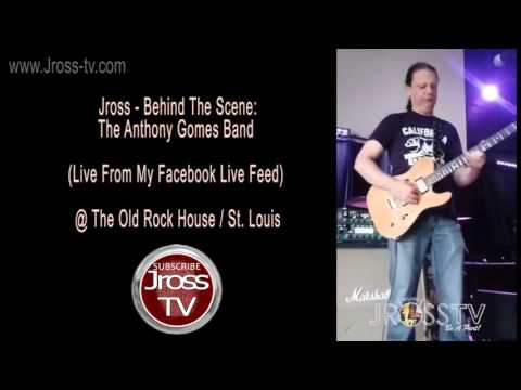 James Ross @ (Guitarist) Anthony Gomes - "Amp & Guitar / Sound Check" - www.Jross-tv.com