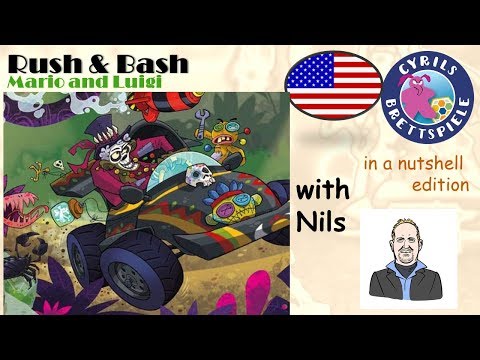 Cyrils Brettspiele - Rush & Bash - in a nutshell (N104) - Mario Kart board game