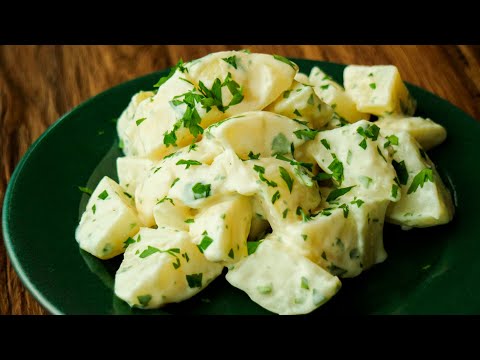 PATATAS o PAPAS CON ALIOLI, una tapa fría muy fácil de hacer