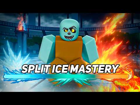 SPLIT ICE MASTERY!! Unlocking the NEW MOVESET in Roblox Heroes Battlegrounds UPDATE