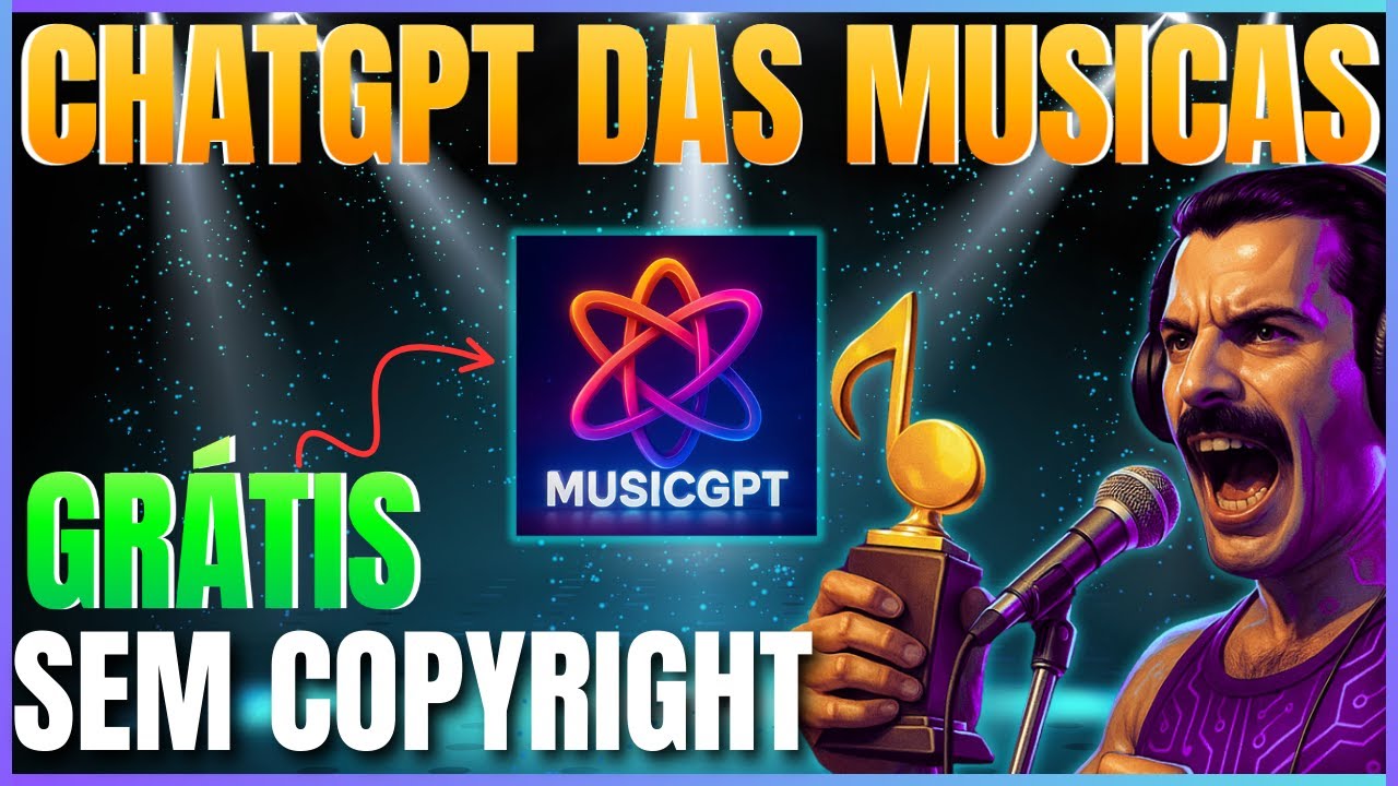 NOVA IA:  IA gera MUSICAS PROFISSIONAIS com 1 CLICK! Da até pra vender as musicas- A MAIS COMPLETA!