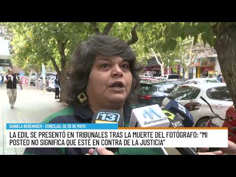 Habló la concejal de 25 de Mayo: drogas, inseguridad y dudas sobre la muerte de Alberto