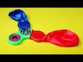 FIDGET SPINNER Life Hack Flying Car Make Flying Car With Home Item FIDGET SPINNER HOME MADE