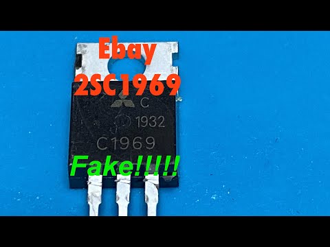 Fake Transistoren von Ebay , 2SC1969