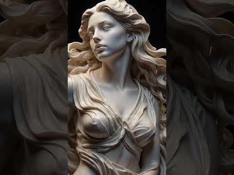 Echoes of Eternity: The Ascendance of Marble Sentinels #marbleart #statue #sculpture #shorts