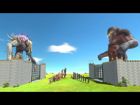 Boss Scourge vs Boss Goro - Animal Revolt Battle Simulator